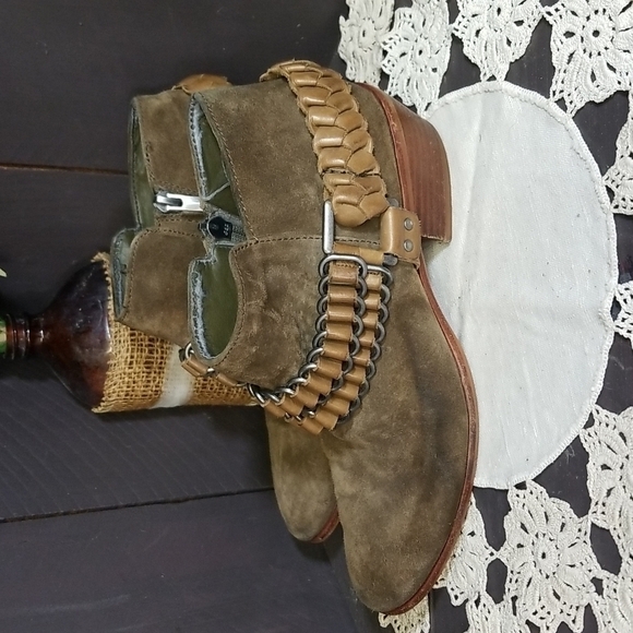 SAM Edelman suede ankle booties 6.5 - Picture 3 of 11